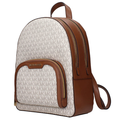 Michael Kors Beige Fabric Backpack Michael Kors