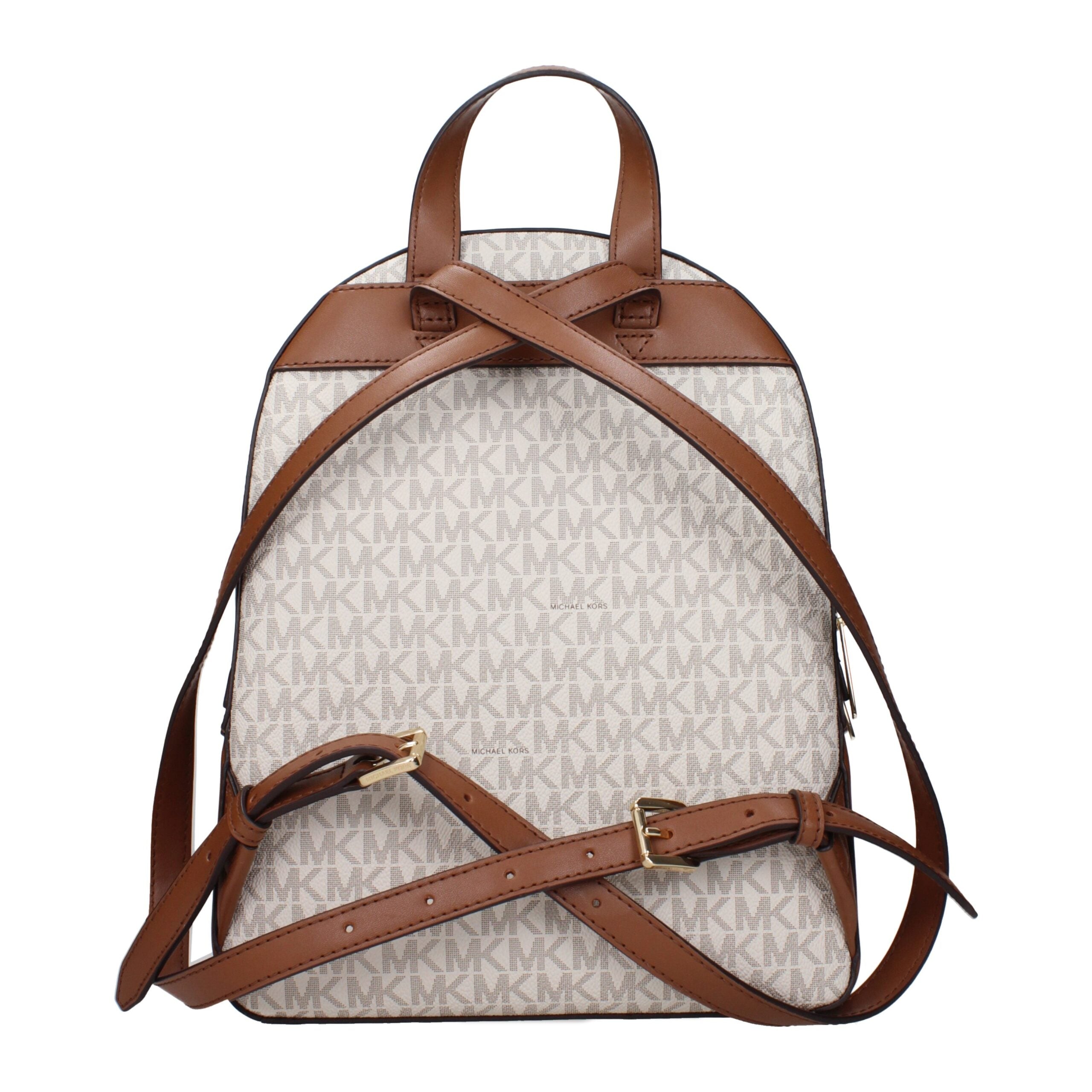 Michael Kors Beige Fabric Backpack Michael Kors