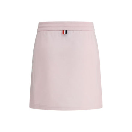 Thom Browne Multicolor Cotton Mini Skirt Thom Browne