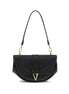Versace Black Calf Leather Bos Taurus Shoulder Bag Versace
