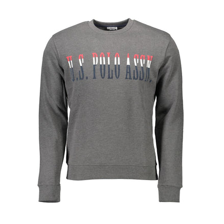 U.S. POLO ASSN. Gray Cotton Mens Sweatshirt U.S. POLO ASSN.