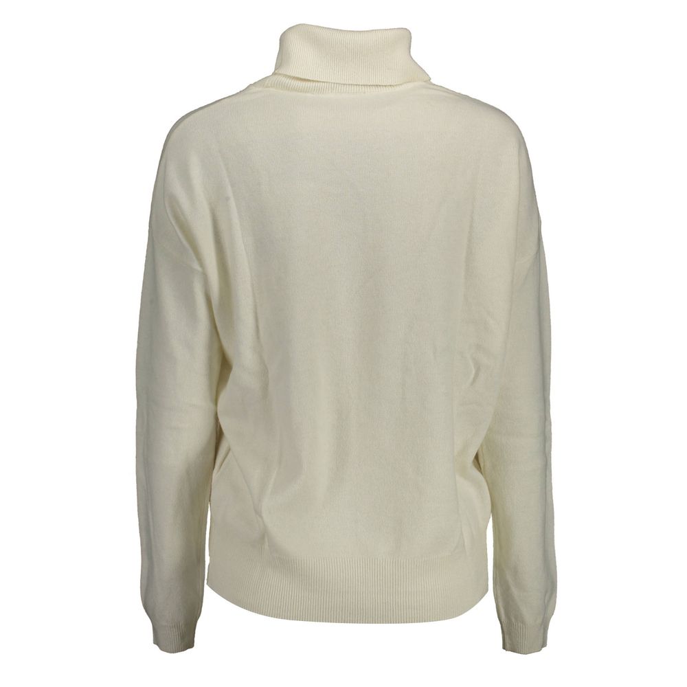 U.S. POLO ASSN. Bianco Polyamide Women Sweater U.S. POLO ASSN.