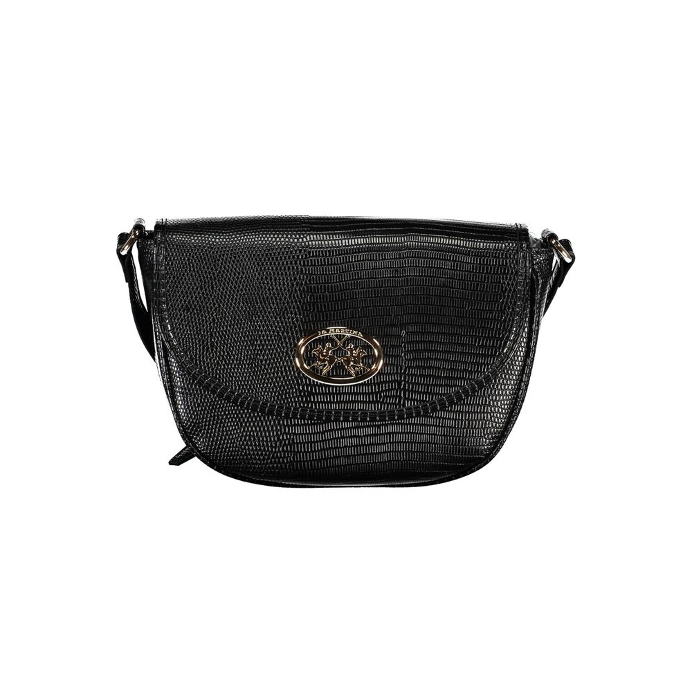 Sac La Martina Noir Bandoulière Chaîne Femme