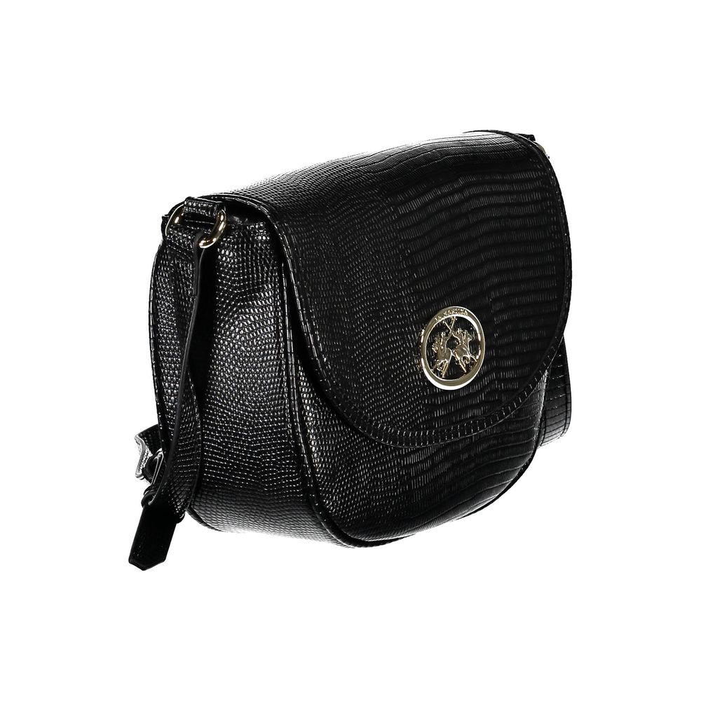 Sac La Martina Noir Bandoulière Chaîne Femme
