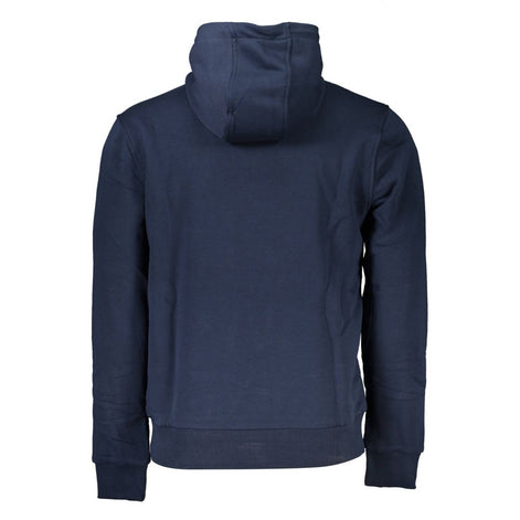 Cavalli Class Herren-Sweatshirt aus blauer Baumwolle