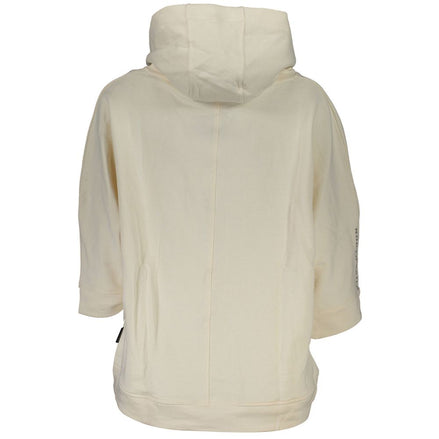North Sails White Cotton Women's Hooded Sweater North Sails
