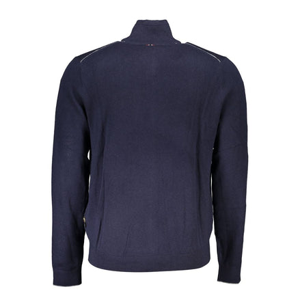 Napapijri Blue Tessuto Men's Cardigan Napapijri