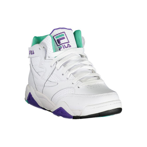Fila White Polyester Athletic Sneakers Fila