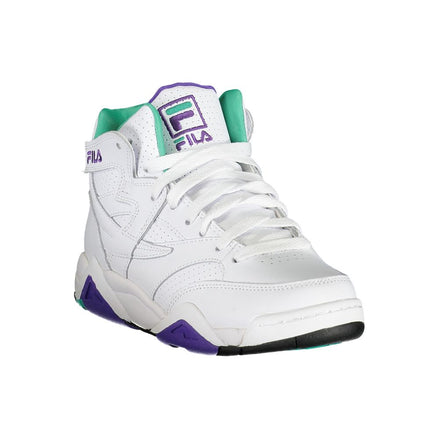 Fila White Polyester Athletic Sneakers Fila