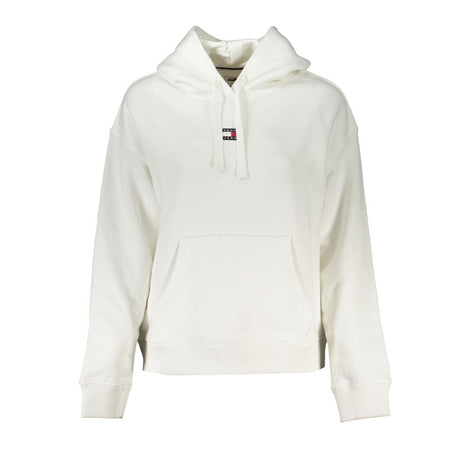 Tommy Hilfiger Bianco Cotton Women Sweatshirt Tommy Hilfiger