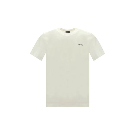 ZEGNA White Cotton T-Shirt ZEGNA