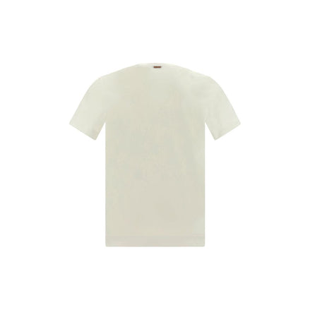 ZEGNA White Cotton T-Shirt ZEGNA