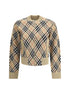 Burberry Beige Wool Cardigan Burberry