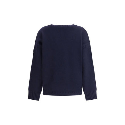 Chloé Blue Wool Sweatshirt Chloé