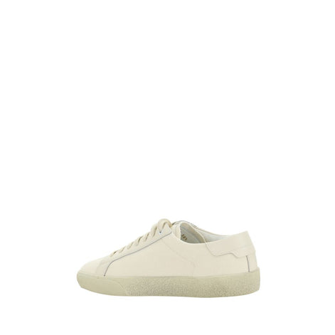 Saint Laurent White Rubber Low Top Sneakers Saint Laurent