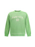 Valentino Green Cotton Sweatshirt Valentino