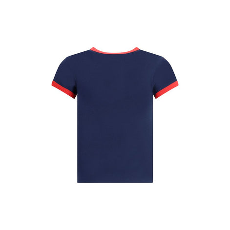 Valentino Blue Cotton T-Shirt Valentino