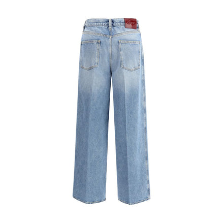 Gucci Light Blue Cotton Jeans Denim Gucci