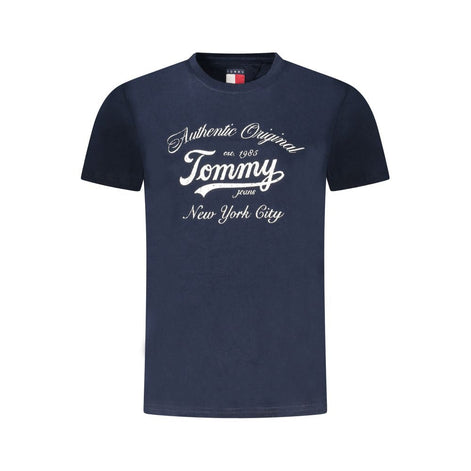 Tommy Hilfiger Blue Cotton Women T-Shirt Tommy Hilfiger
