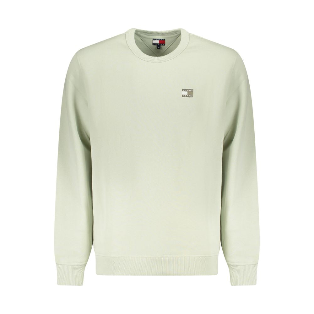 Tommy Hilfiger Verde Cotton Men Sweatshirt Tommy Hilfiger