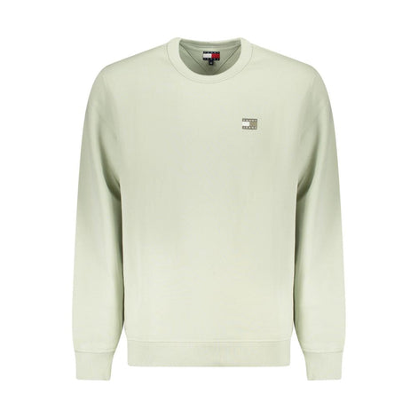 Tommy Hilfiger Verde Cotton Men Sweatshirt Tommy Hilfiger