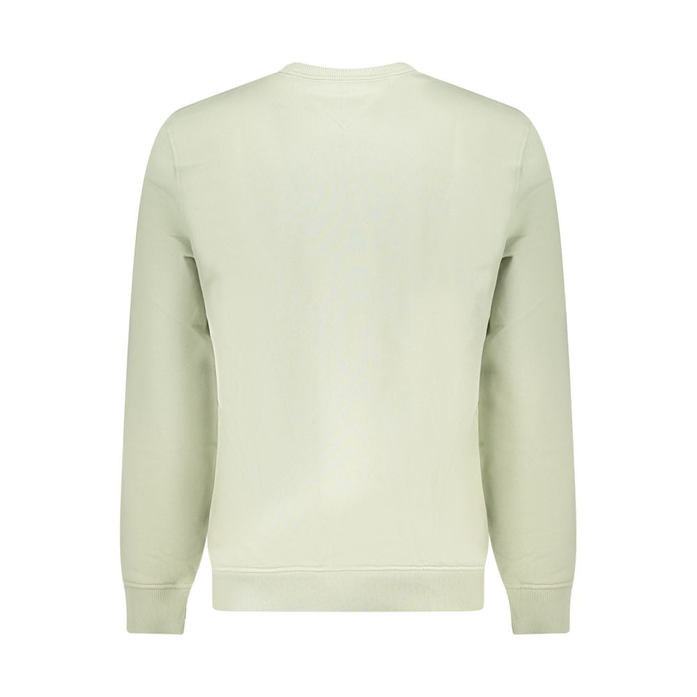 Tommy Hilfiger Verde Cotton Men Sweatshirt Tommy Hilfiger