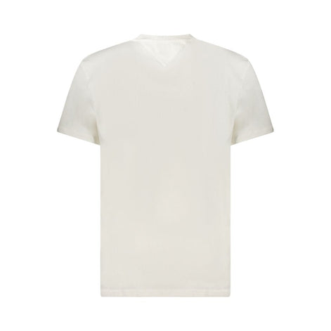 Tommy Hilfiger Bianco Cotton Men T-Shirt Tommy Hilfiger