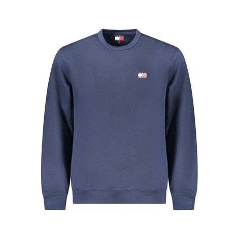 Tommy Hilfiger Blue Cotton Men Sweater Tommy Hilfiger