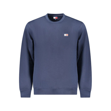Tommy Hilfiger Blue Cotton Men Sweater Tommy Hilfiger