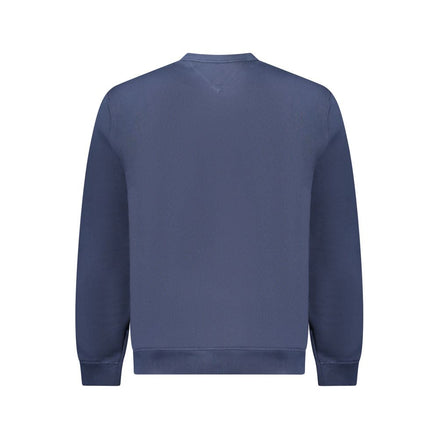 Tommy Hilfiger Blue Cotton Men Sweater Tommy Hilfiger