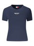 Tommy Hilfiger Blue Cotton Women T-Shirt Tommy Hilfiger