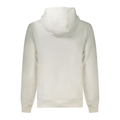 Tommy Hilfiger Bianco Cotton Men's Hoodie Sweatshirt Tommy Hilfiger