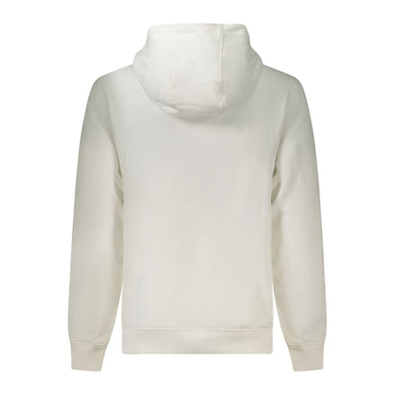 Tommy Hilfiger Bianco Cotton Men's Hoodie Sweatshirt Tommy Hilfiger
