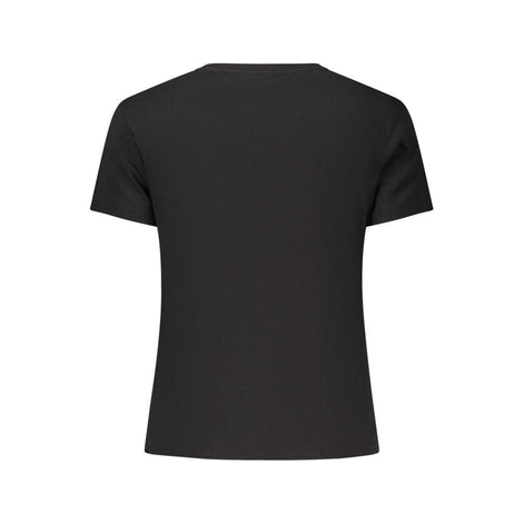 Tommy Hilfiger Black Cotton Women T-Shirt Tommy Hilfiger