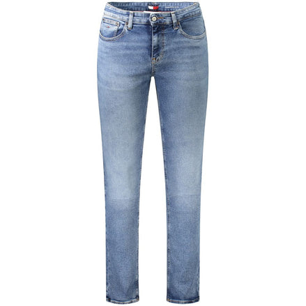 Tommy Hilfiger Blue Cotton Men's Slim Jeans Tommy Hilfiger