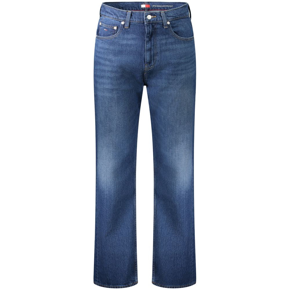 Tommy Hilfiger Blue Cotton Men Jeans Tommy Hilfiger