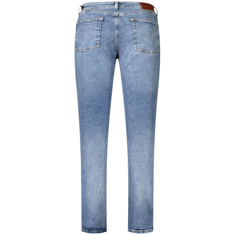 Tommy Hilfiger Blue Cotton Men's Slim Jeans Tommy Hilfiger