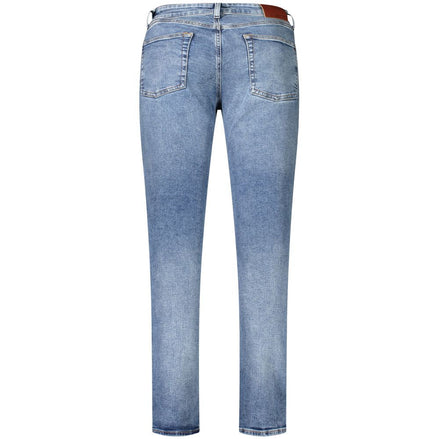 Tommy Hilfiger Blue Cotton Men's Slim Jeans Tommy Hilfiger