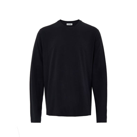 Jil Sander Black Cotton T-Shirt