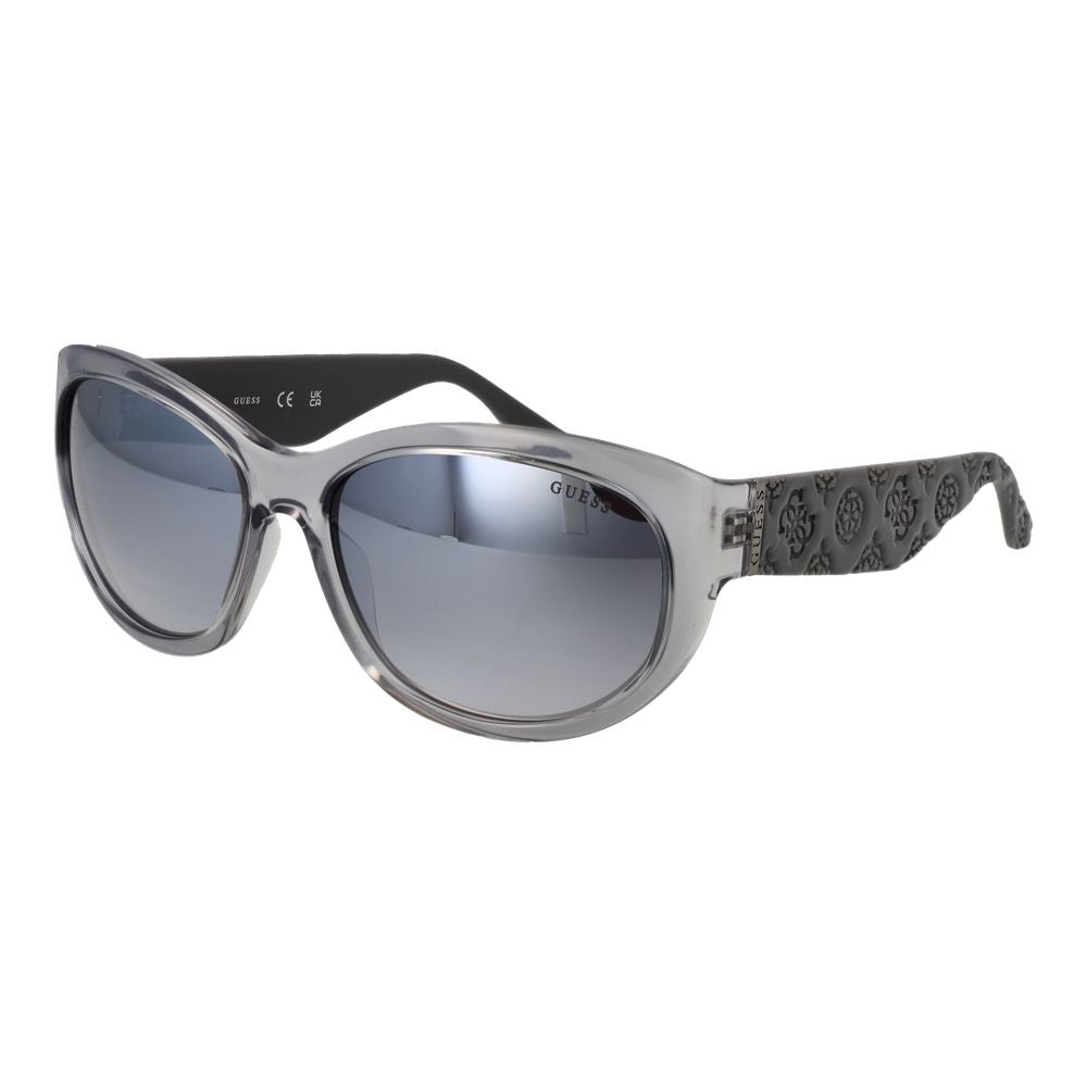 Guess Gray Stainless Steel Sunglasses Guess
