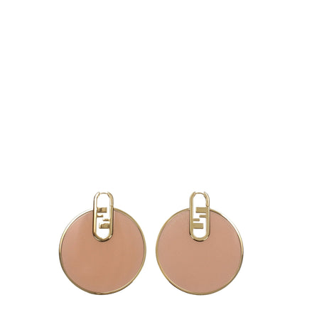 Fendi Pink Plexiglass Earrings Fendi
