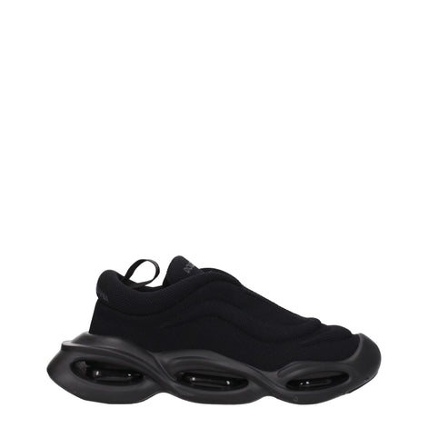 Dolce & Gabbana Black Fabric Chunky Sneakers Dolce & Gabbana