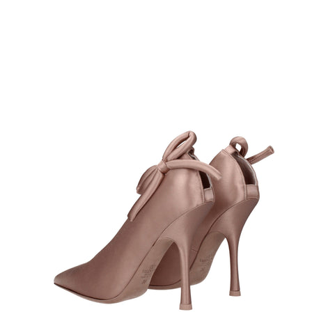 Valentino Garavani Pink Satin High Heel Pumps Valentino Garavani
