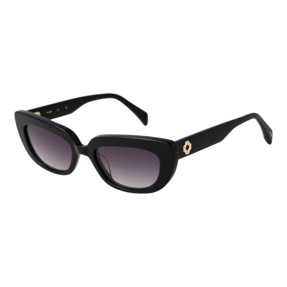 Maje Black Acetate Sunglasses Maje