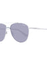Hackett Gray Stainless Steel Sunglasses Hackett