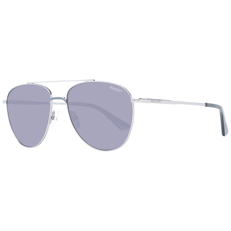 Hackett Gray Stainless Steel Sunglasses Hackett