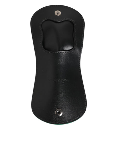 Dolce & Gabbana Green Exotic Skin Coin Condom Case Holder Pocket Wallet Dolce & Gabbana