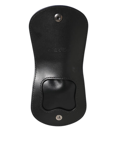 Dolce & Gabbana Blue Exotic Skin Coin Condom Case Holder Pocket Wallet Dolce & Gabbana