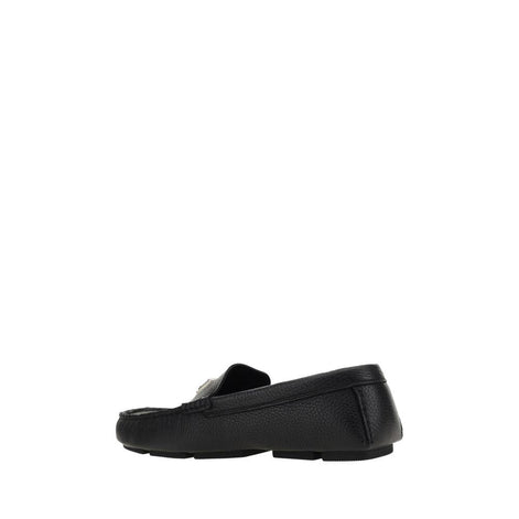 Dolce & Gabbana Black Rubber Slip-On Loafers Dolce & Gabbana