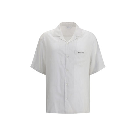 Alexander McQueen White Viscose Pattern Shirt Alexander McQueen